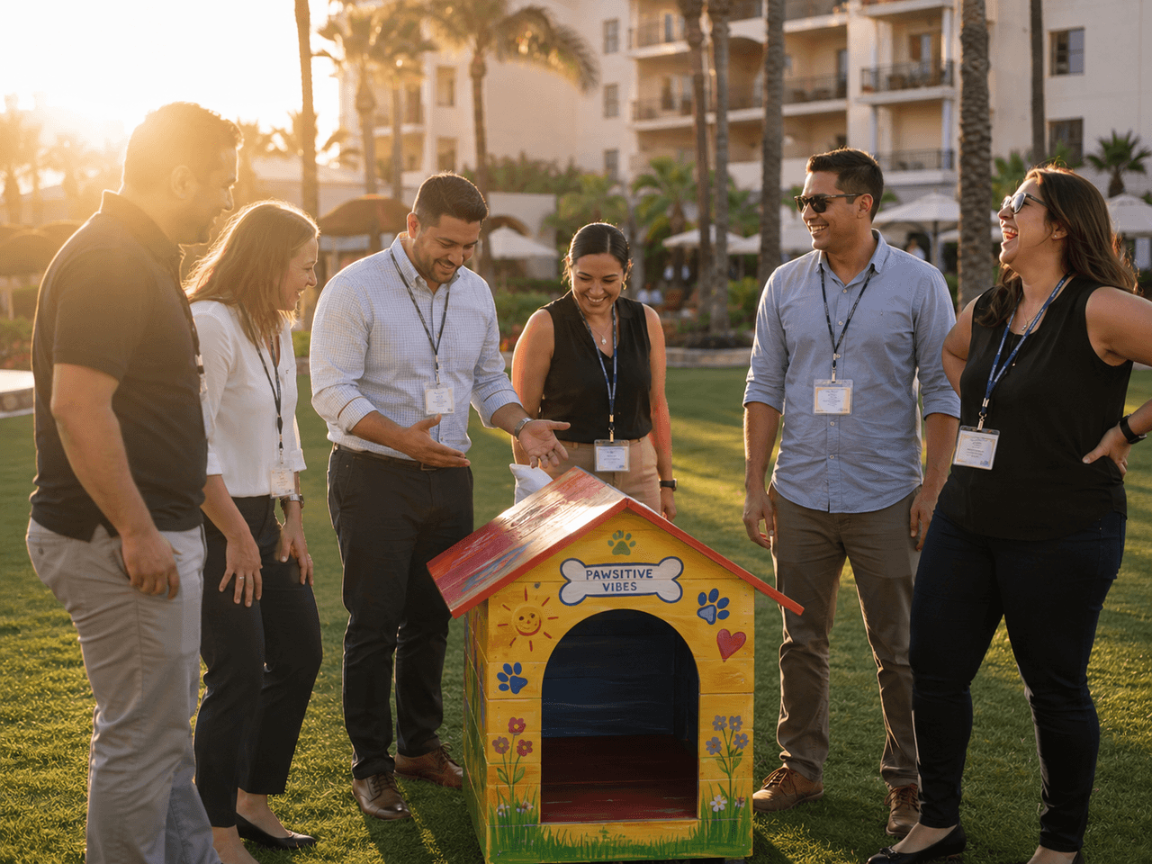 Housewarming Sanibel Island — Housewarming team building with Building Teams